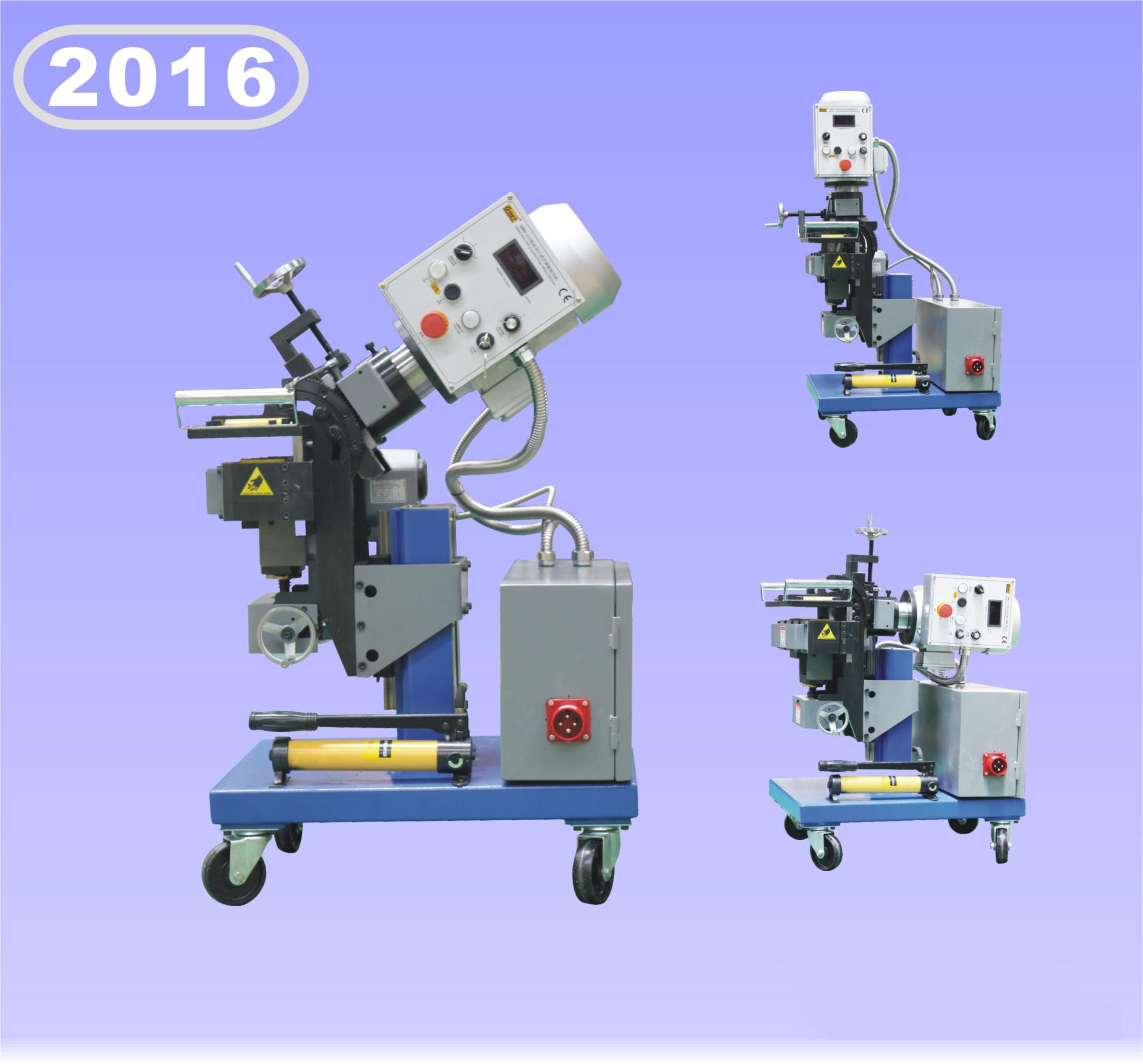 GMMA-60L鋼板平面銑邊機